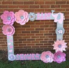 Baby Shower Diy Boy Pink 64 Ideas Baby Shower Frame Baby Shower Photo Booth Decoracion Baby Shower