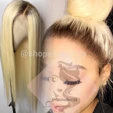Black And Blonde Ombre Lace Front Wig Human Hair Blonde Ombre Lace Front Wig Ombre Hair Blonde Blonde Ombre Best Ombre Hair