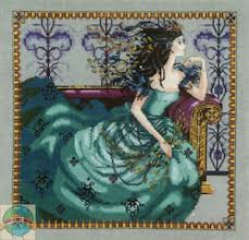 I find it takes my10 year old longer to backstitch her projects than it does to cross stitch them, so we're just sticking to the cross stitch for now. Cross Stitch Chart Pattern Mirabilia Queen Cassiopeia Greek Mythology Md131 Ebay