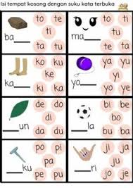 Satu suku kata biasanya terdiri daripada nukleus suku kata (selalunya vokal) dengan pinggir awalan dan akhiran bukan wajib (biasanya konsonan). 24 Rykarl Ideas Malay Language Worksheets School Subjects