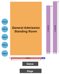 Knuckleheads Saloon Indoor Stage Seating Chart Kansas City