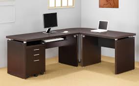Computer Desk L Shaped With Keyboard Tray Best Home Office Desk Home Office Desks Home Office Decor