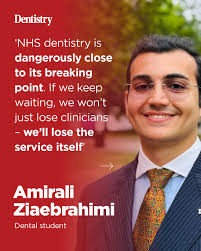 Why an NHS tie-in for dental graduates only burdens the next generation;  Dental student Amirali Ziaebrahimi explores why delaying meaningful reform  risks pushing NHS dentistry to the breaking point. Link in bio. #