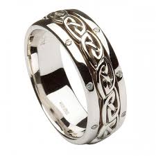 These rings come in white gold, yellow gold, or rose gold. Celtic Wedding Bands Irish Wedding Rings