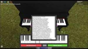 Roblox Virtual Piano Married Life Sheets Youtube