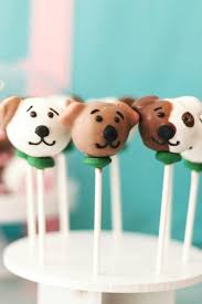 Pin By Sheri Luke On Party Kawaii Theme Puppy Dog Cakes Animal Cake Pops Puppy Birthday Cakes