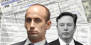 The WSJ reported Elon Musk gave $50 million to a Stephen Miller-linked  nonprofit in 2022 and filings show they spent $90 million