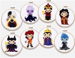 Each donation helps to support the cost of the website and encourages me to post more free charts. Cute Disney Villains Cross Stitch Pattern Modern Easy Counted Ursula Cruella De Vil Maleficen Disney Cross Stitch Patterns Disney Cross Stitch Cross Stitch