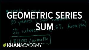 Finite Geometric Series Word Problem Mortgage Housing Finance Cap Geometric Series Word Problems Mortgage
