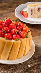 Julia Child S Strawberry Malakoff Recipe Desserts Tastemade Recipes Dessert Recipes