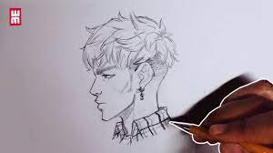 If you like anime boy drawing, you might love these ideas. How To Draw Anime Face Profile Side View Manga Drawing Tutorial Youtube