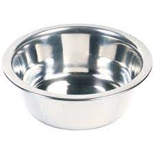 Zampa kaymaz tabanlı metal mavi desenli mama ve su kabı 96 oz. Flamingo Paslanmaz Celik Kopek Mama Su Kabi 1600 Ml
