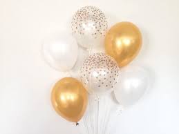 white and gold balloons gold confetti balloons white balloons gold balloons white and gold bridal shower decor white and gold birt gold balloons gold confetti balloons confetti balloons