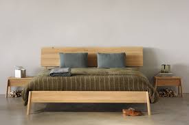 Letto in legno, matrimoniale, con colore struttura personalizzabile. Air Ethnicraft Double Bed With Wooden Frame Different Sizes Available Sediarreda Com