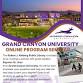 Grand Canyon University Online Program Seminar