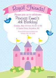 Birthday Invitation Card For 10 Year Old Boy Fairy Tale Birthday Invitation Royal Castle Printable Party Invitation Girls Cust Princess Party Invitations Party Invitations Printable Birthday Invitations