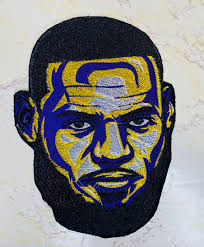 Lebron Embroidery File