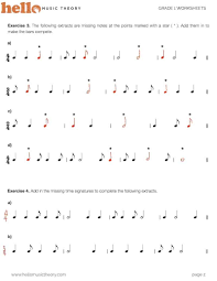 This type of musical notation has only been around since 1801. Grade 1 Music Theory Worksheets Hellomusictheory