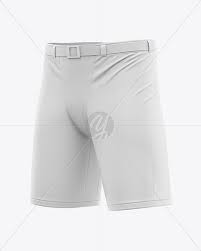 Download Hockey Pants Shell Front Half Side View In Apparel Mockups On Yellow Images Object Mockups
