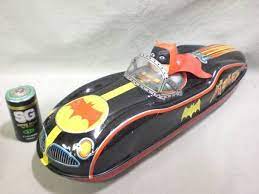Vintage 1960 Japanese Masudaya Batman Robin Race Batmobile Space Car Tin Toy Ebay