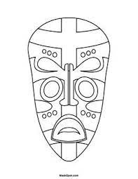 There are tons of great resources for free printable color pages online. Printable African Mask Symmetry African Art Projects African Masks African Art