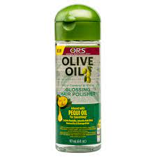 Small enough to penetrate strands, olive oil pulls in moisture to the hair shaft and promotes growth with high coconut oil a great moisturizer for hair can be applied alone as a hot oil treatment. Ors Olive Oil Frizz Control Shine Glossing Hair Polisher 6 Oz Walmart Com Walmart Com