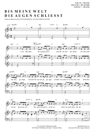 240 songs für klavier im stretta noten shop kaufen. Bis Meine Welt Die Augen Schliesst Klavier Gesang Pdf Noten Klick Auf Die Trio Noten Um Reinzuhoren Noten Z Klavier Joel Brandenstein Klaviernoten