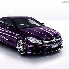 A Very Unique Color Choice For The 2014 Cla Can T Say I Ve Seen This On Too Many Cars Purple Car Mercedes Benz Benz