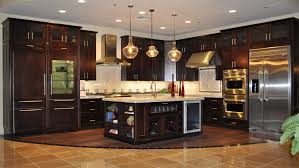 See 20 Kitchens With Dark Cabinets Http Www Homeepiphany Com 20 Beautiful Kitchens With Dark Kitch Dark Kitchen Kitchen Design Centre Brown Kitchen Cabinets