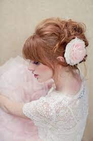 Sweet Pink Wedding Palette Praise Wedding Bridal Hair Wedding Hair Inspiration Flowers In Hair