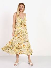 Spell Sayulita Frill Maxi Dress Sunflower Dresses Maxi Dress Midi Dress