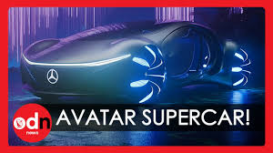 Avtr Mercedes Benz Unveils Concept Car Inspired By Avatar Youtube
