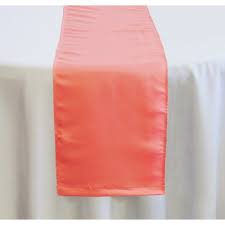 Lot Of 10 Coral Reef Matte Satin Table Runners Runner Wedding Sparkle Wedding Table Runners Wedding Wedding