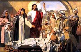 Risultati immagini per JESUS CURA A UN PARALÍTICO