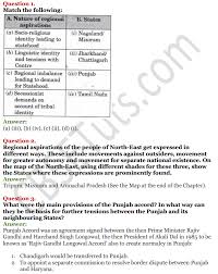 One of the major topics of chapter 7 is that things are rough all over. Ncert Solutions For Class 12 Political Science Chapter 8 Regional Aspirations Cbse Tuts