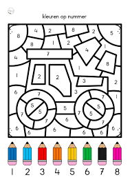 Leuke kleurplaten/kinderkleurplaten online gratis downloaden dieren figuren seizoenen de mooiste kleurplaten vind je bij tijd met kinderen. Boerderij Kleuren Op Nummer 6 Jufbijtje Nl