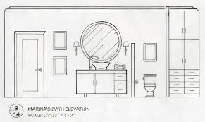 Bedroom elevation drawing by achuman on deviantart. Detailed Elevation Drawings Kitchen Bath Bedroom On Behance