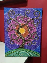 Ilustración grabada de un vector de manzana. Dibujo De Puntillismo De Arbol Bonito Y Facil Puntillismo Pintura Dibujos Manualidades Creatividad Diy Kolam Renang Air Hangat Di Bandung