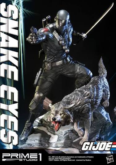 Premium Masterline G.I. Joe Snake Eyes EX Version
