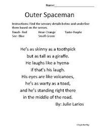 Poetry Finding Sensory Details Visualization And Imagery Activities Sensory Details Imagery Activities Sensory Words