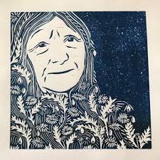 Never Bad Luck" Digital Painting 12" x 12"