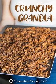 Almond Butter Granola Recipe In 2020 Baby Food Recipes Healthy Sweet Snacks Food Recipes