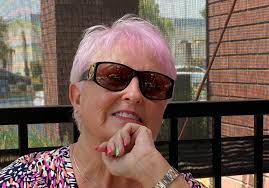 74 years old and loving my pink hair!