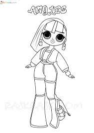 Starsza siostra uwielbia uwagę wszystkich. Lol Omg Coloring Pages Free Printable New Popular Dolls