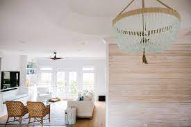 Whitewashed Shiplap Whitewashed Shiplap The Foyer Features An Accent Wall With Whitewashed Pine Shiplap Whitewashed Sh Family Living Rooms Home Renovation Home