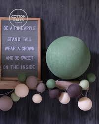 Maybe you would like to learn more about one of these? Standing Lamp Sage Green Cotton Ball Lights By Luminart