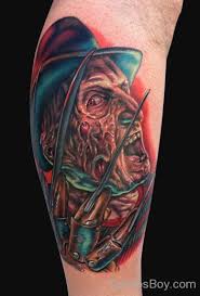 Cool upper, lower, inner, front, back and side. Drawing Freddy Krueger Tattoo Designs