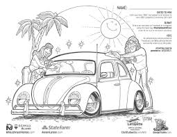 Tomskilove bug herbie coloring view template: Herbie Goes Old Town Mike Johnson Homes