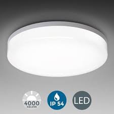 Un plafonnier de salle de bain zen pourra avoir comme vocation de décorer cette pièce. Plafonnier Led 18w Eclairage Plafond Salle De Bain Ip54 Luminaire Plafond Salle De Bain Cuisine Couloir