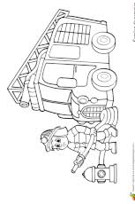 Coloriage à imprimer gratuitement sur coloriage à imprimer du net, plusieurs milliers de coloriages pour enfant classé par thème. Coloriage Pompier En Ligne Gratuit A Imprimer